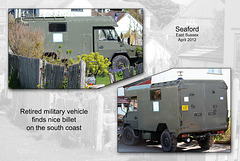 Iveco? signals van? badged for UN service - Seaford - 27.4.2012
