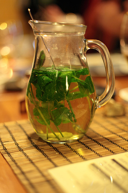 Mint Tea With Ginger