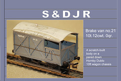 SDJR 4-wheeled Goods brake model