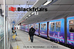 Blackfriars - 14:46 to Wimbledon - 11.4.2013
