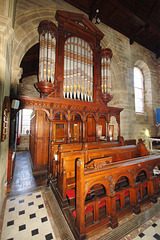 Organ, Saint John the Divine, Holme in Cliviger, Lancashire