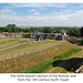 Roman wall from North Tower - Pevensey Castle - 24.7.2013