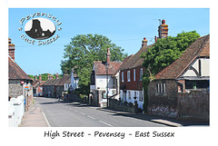 High Street - western end - Pevensey - 24.7.2013
