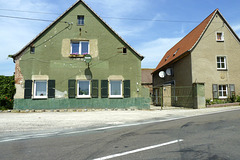 Germany 2013 – Houses along the Bundesstraße 176