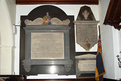 Ormerod family memorials, Saint John the Divine, Holme in Cliviger, Lancashire