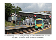 Southern 171 727 Hastings 10 6 2011