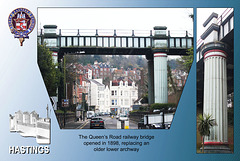 Queen's Road railway bridge - Hastings - 13.4.2012