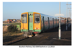 Southern 313 208 Seaford 1 1 2013