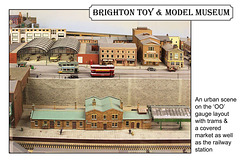 Brighton Toy & Model Museum - OO gauge layout - townscape - 2.4.2013