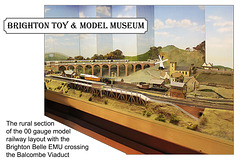 Brighton Toy & Model Museum - OO gauge layout - countryside - 2.4.2013