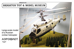Brighton Toy & Model Museum  - Russian helicopter model - 2.4.2013