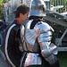Armored Fighter at the Fort Tryon Park Medieval Festival, October 2010