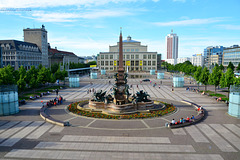 Leipzig 2013 – View from the Gewandhaus of the Alexanderplatz