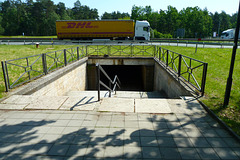 Rastanlage Hermsdorfer Kreuz 2013 – Tunnel under the Autobahn
