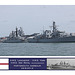 HMSs Lancaster, York & Ark Royal Portsmouth 22 8 2012