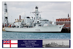 HMS Richmond Portsmouth 28 8 2012