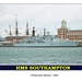 HMS Southampton with hat band  from Gosport July 2005