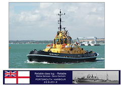 SD Reliable - tug - Portsmouth - 22.8.2012