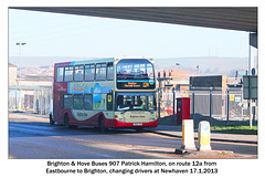 Brighton & Hove - 907 Patrick Hamilton - Newhaven - 17.1.2013
