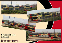 Brighton & Hove Buses - Newhaven Depot - 2.6.2012
