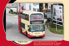 Brighton & Hove Buses - fleet no.629 - Newhaven - 31.5.2012