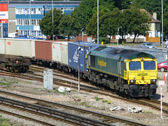 Class 66s at Millbrook (5) - 27 August 2013