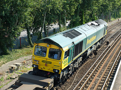 Class 66s at Millbrook (8) - 27 August 2013