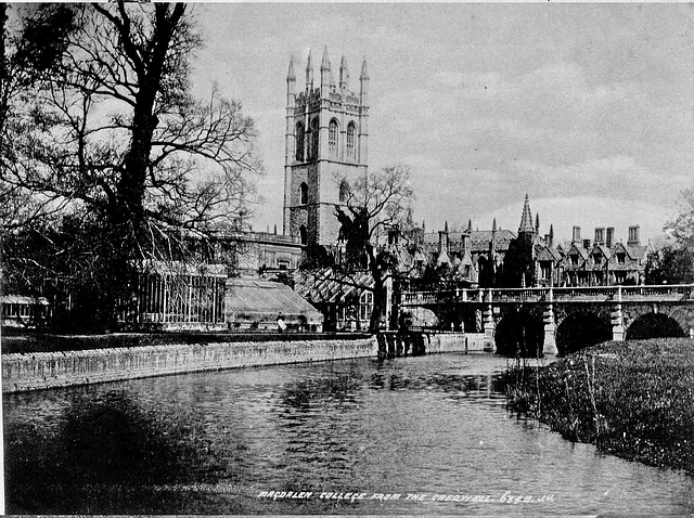 Magdalen College, from the Cherwell 6340JV