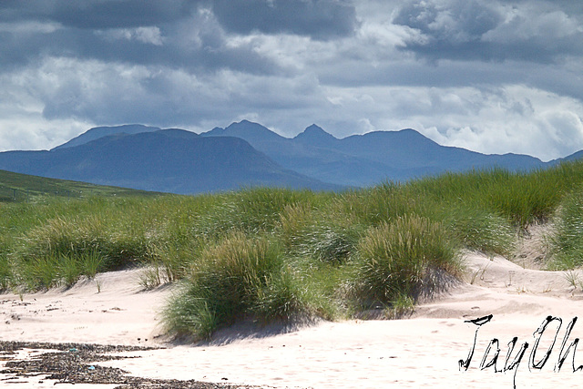 Looking South Over The Dunes From Achnahaird