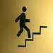 Leipzig 2013 – Mr. Stick walks up the stairs