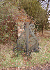 Entrance Gates, Thorington Hall, Suffolk