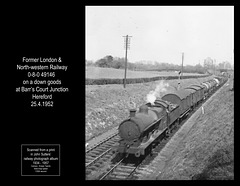 LNWR 0-8-0 49146 Hereford 25.4.1951