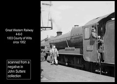 GWR 1003 County of Wilts c1952