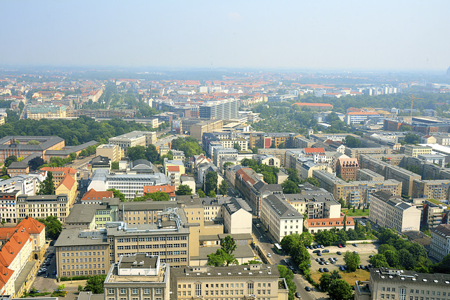 Leipzig 2013 – View from the City-Hochhaus