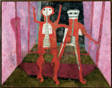 Rufino Tamayo, The Red Couple Rufino Tamayo, The Red Couple