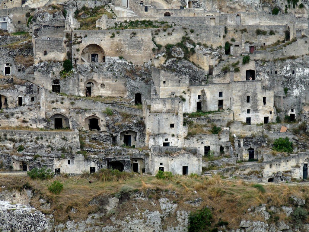 matera- cave dwellings