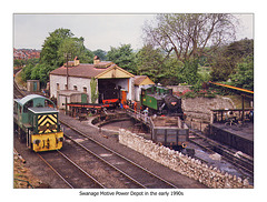 Swanage MPD in early 1990s - Swanage Railway