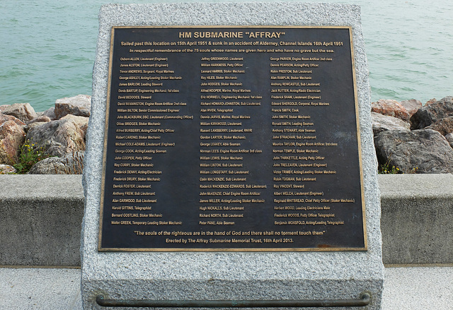 HMS Affray Memorial - 24 September 2013