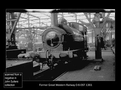 GWR 0-6-0ST 1361 at Swindon works possibly