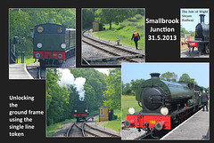 Running round at Smallbrook Junction 31.5.2013
