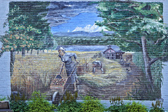 "Harvest Past" Mural – Red Hook, Dutchess County, New York