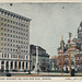 City Hall, Soldiers' Monument and Union Bank Bldg., Winnipeg.