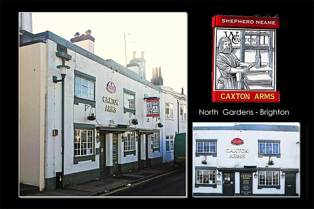 Caxton Arms - Brighton - 1.1.2013