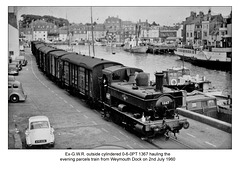GWR 0-6-0PT 1367 Weymouth 2.7.1960