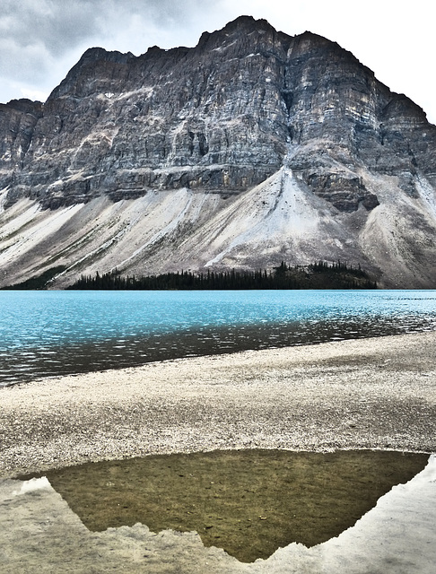 Bow Lake with a difference