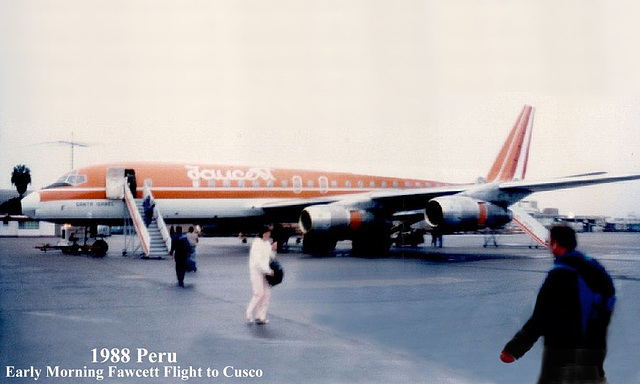 1988 Peru Cusco Flight