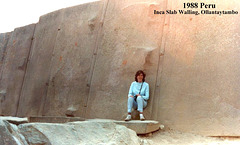 1988 Peru Ollantaytambo Inca Wall