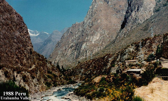 1988 Peru Urabamba Valley