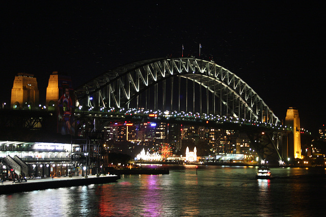 Nighttime at the Harbour Bridge
