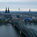 Blick vom KölnTriangle Richtung Kölner Dom